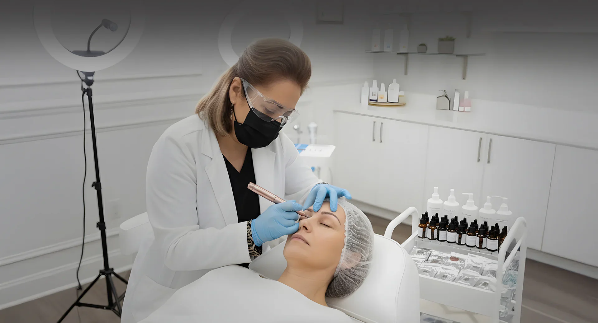 Permanent makeup treatment at Shihan Beauty Clinic